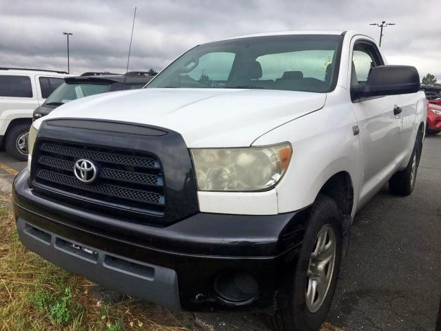 5TFLT52127X004219 - 2007 TOYOTA TUNDRA WHITE photo 9