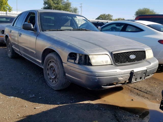 2FAFP71V38X143200 - 2008 FORD CROWN VICT GRAY photo 1