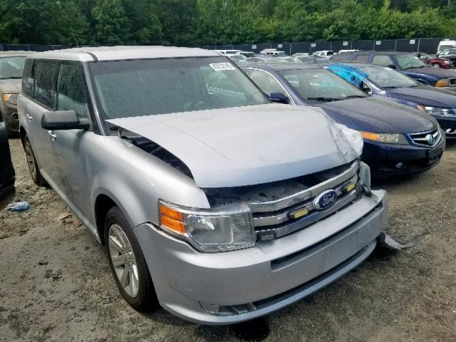 2FMGK5BCXCBD10233 - 2012 FORD FLEX SE SILVER photo 1