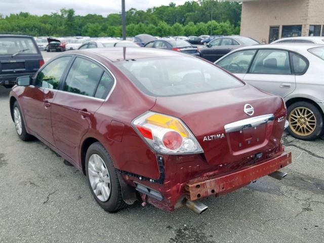 1N4AL2APXCC207300 - 2012 NISSAN ALTIMA BAS RED photo 3