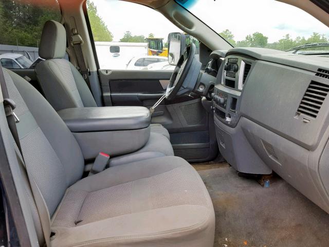 3D7KS28C47G758643 - 2007 DODGE RAM 2500 S ლურჯი ფოტო 5