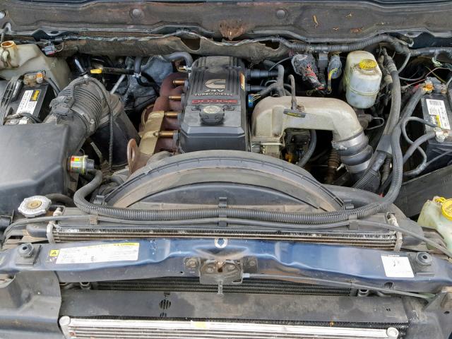 3D7KS28C47G758643 - 2007 DODGE RAM 2500 S ლურჯი ფოტო 7