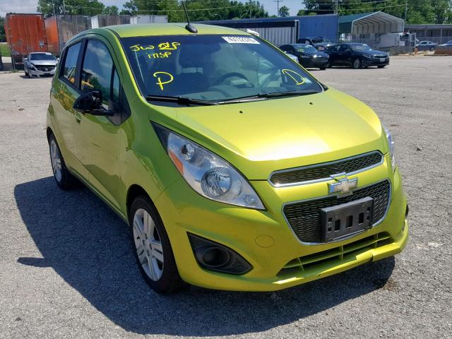 KL8CB6S95DC524702 - 2013 CHEVROLET SPARK LS GREEN photo 1