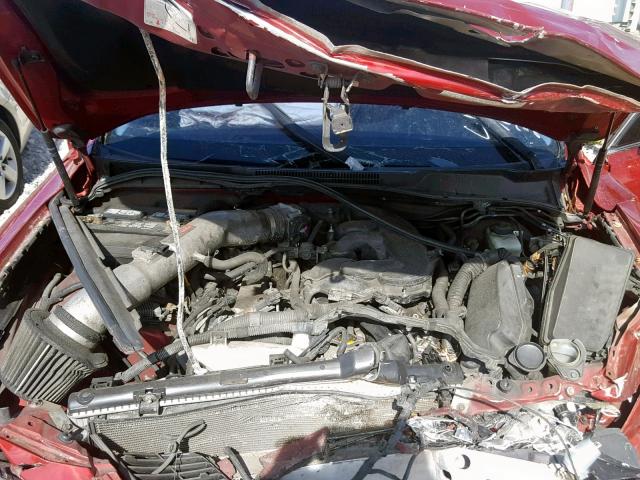 JTHBE262962002484 - 2006 LEXUS IS 350 RED photo 7