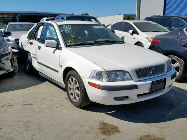 YV1VS29551F641678 - 2001 VOLVO S40 1.9T WHITE photo 1