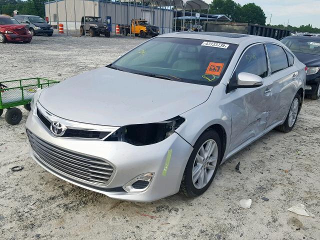 4T1BK1EB4DU028865 - 2013 TOYOTA AVALON BAS SILVER photo 2