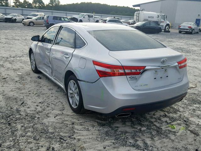 4T1BK1EB4DU028865 - 2013 TOYOTA AVALON BAS SILVER photo 3