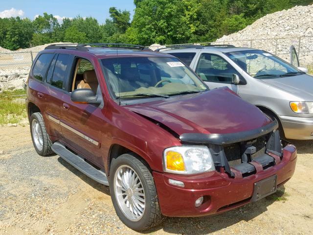 1GKDT13S132320646 - 2003 GMC ENVOY BURGUNDY photo 1