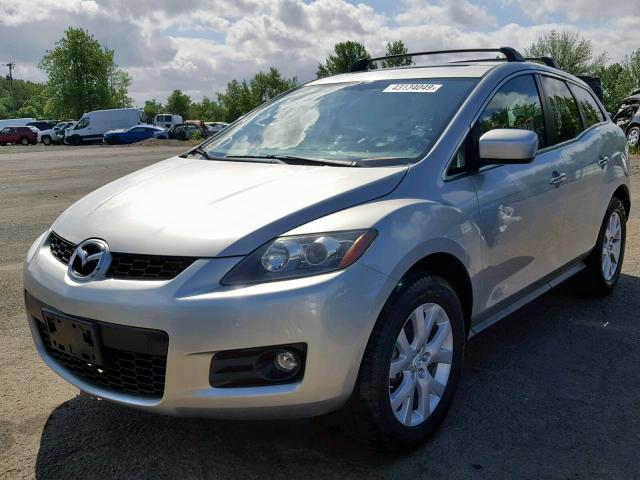 JM3ER293370132837 - 2007 MAZDA CX-7 SILVER photo 2