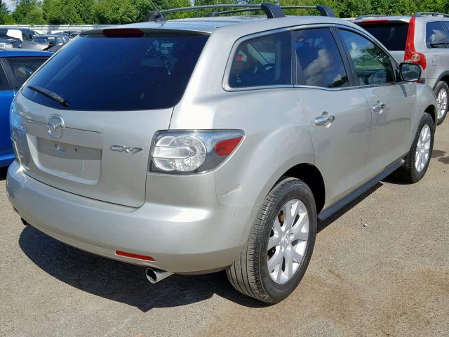 JM3ER293370132837 - 2007 MAZDA CX-7 SILVER photo 4