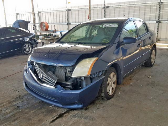 3N1AB6APXAL601582 - 2010 NISSAN SENTRA 2.0 BLUE photo 2