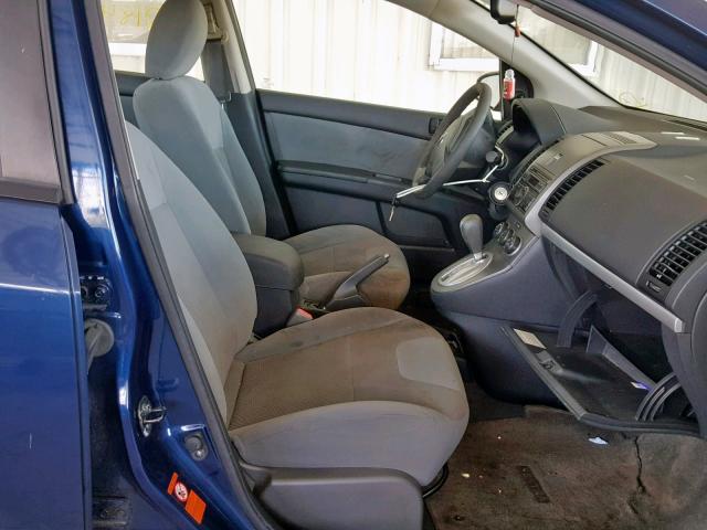 3N1AB6APXAL601582 - 2010 NISSAN SENTRA 2.0 BLUE photo 5