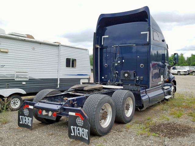 1XKTD49X5AJ229962 - 2010 KENWORTH CONSTRUCTI BLUE photo 4