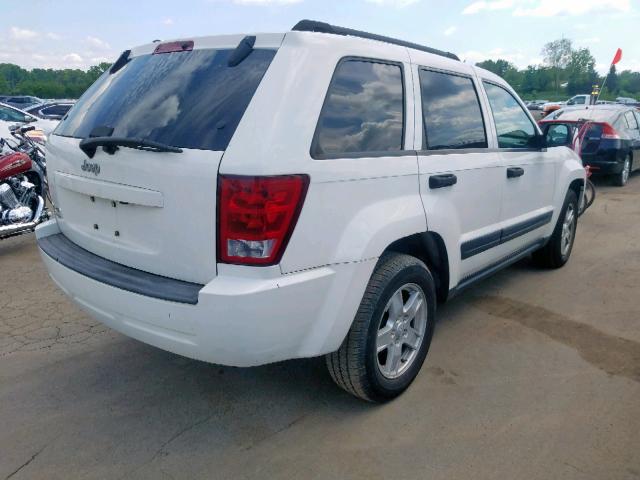 1J4GR48K06C306957 - 2006 JEEP GRAND CHER WHITE photo 4