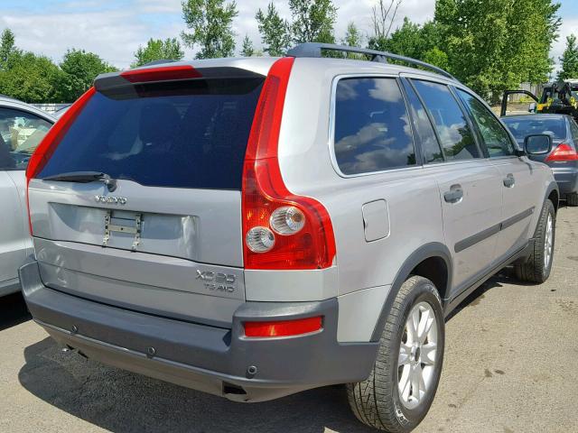 YV1CZ91H241096204 - 2004 VOLVO XC90 T6 BEIGE photo 4