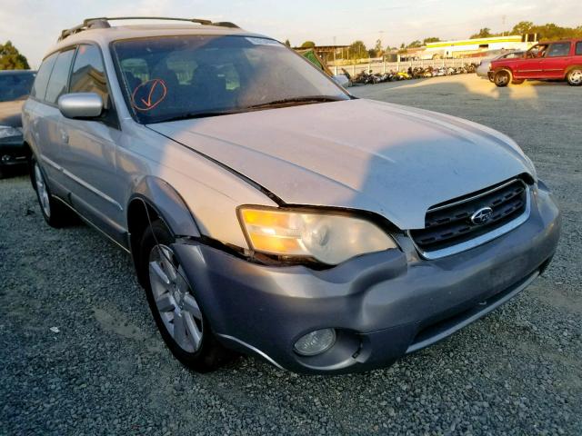 4S4BP62C177301274 - 2007 SUBARU OUTBACK OU SILVER photo 1