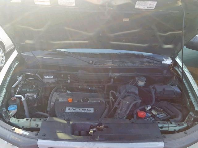 5J6YH28544L001447 - 2004 HONDA ELEMENT EX GREEN photo 7