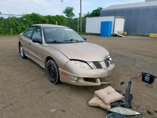 3G2JB52F95S122034 - 2005 PONTIAC SUNFIRE SL GOLD photo 1