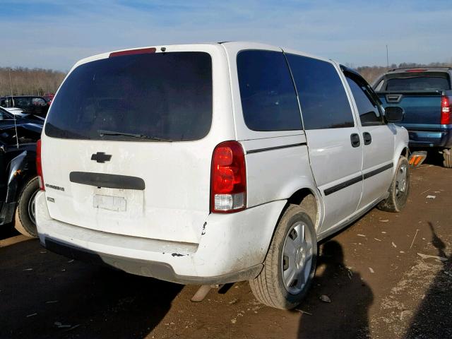 1GNDU23W08D138490 - 2008 CHEVROLET UPLANDER L WHITE photo 4