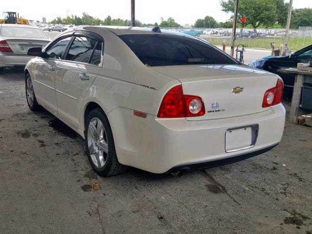 1G1ZC5E08CF325008 - 2012 CHEVROLET MALIBU 1LT 奶油色 照片 3