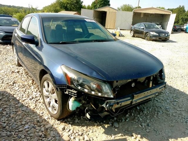 1HGCP36878A052661 - 2008 HONDA ACCORD EXL BLUE photo 1