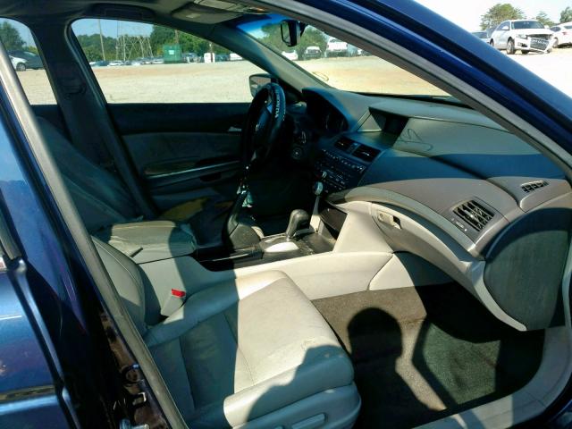 1HGCP36878A052661 - 2008 HONDA ACCORD EXL BLUE photo 5