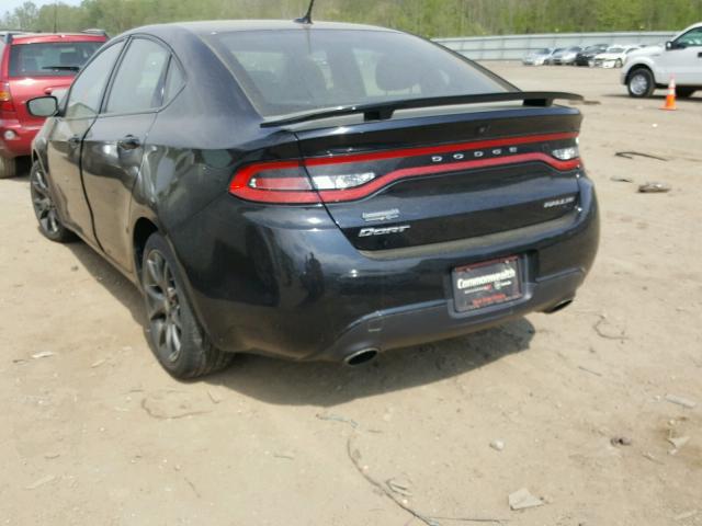 1C3CDFBA3DD338280 - 2013 DODGE DART SXT BLACK photo 3