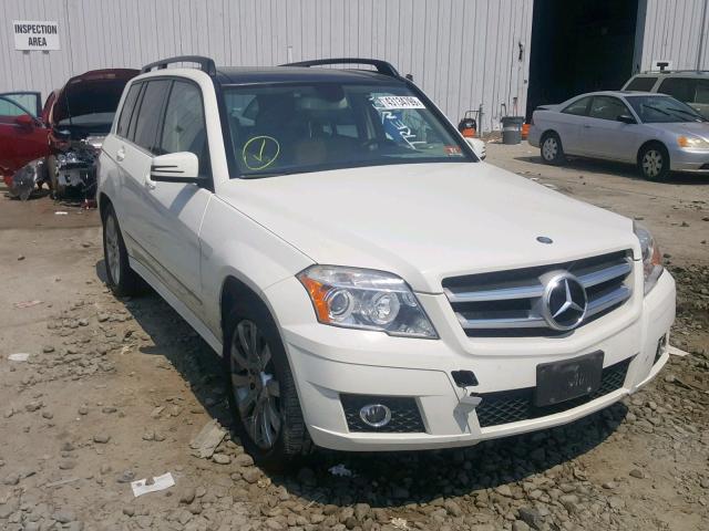 WDCGG8HBXBF536365 - 2011 MERCEDES-BENZ GLK 350 4M WHITE photo 1