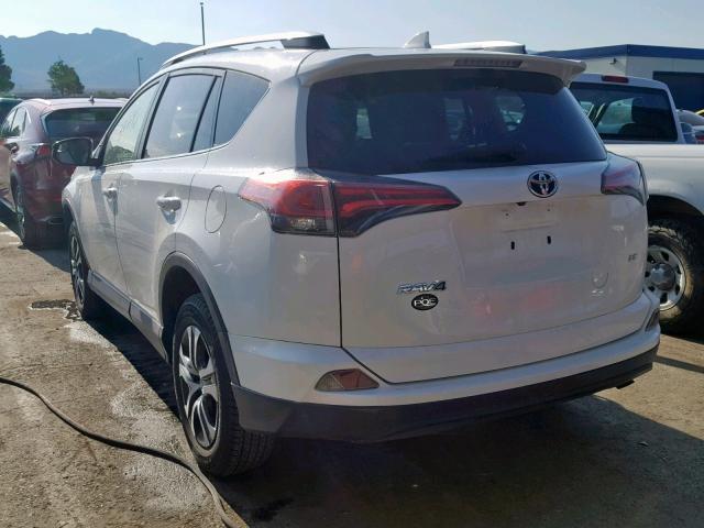 JTMZFREV4GJ070944 - 2016 TOYOTA RAV4 LE WHITE photo 3