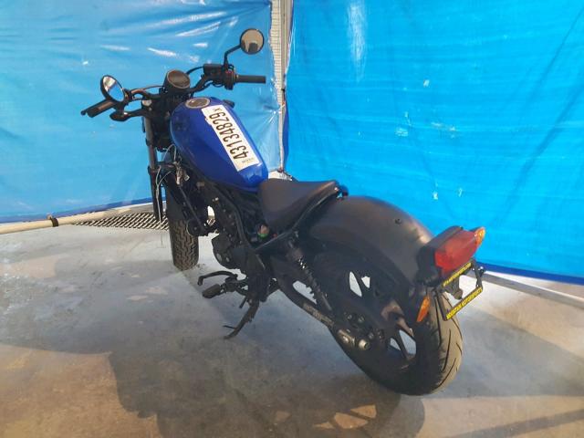 MLHNC5305J5101221 - 2018 HONDA CMX300 BLUE photo 3