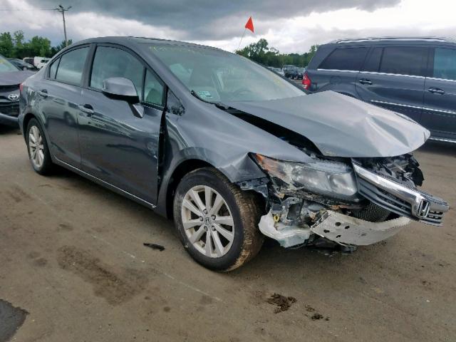 2HGFB2F98CH525346 - 2012 HONDA CIVIC EXL 银色 照片 1