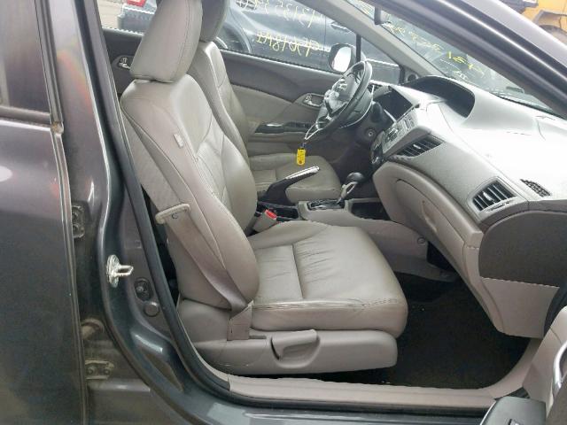 2HGFB2F98CH525346 - 2012 HONDA CIVIC EXL 银色 照片 5