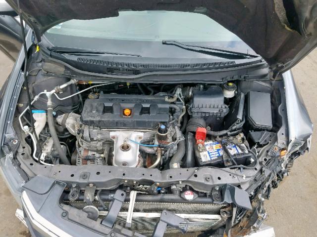 2HGFB2F98CH525346 - 2012 HONDA CIVIC EXL 银色 照片 7