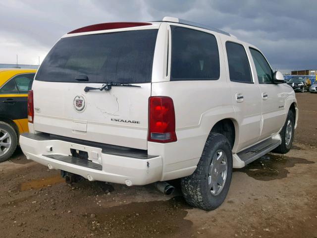 1GYEK63N35R198631 - 2005 CADILLAC ESCALADE L WHITE photo 4