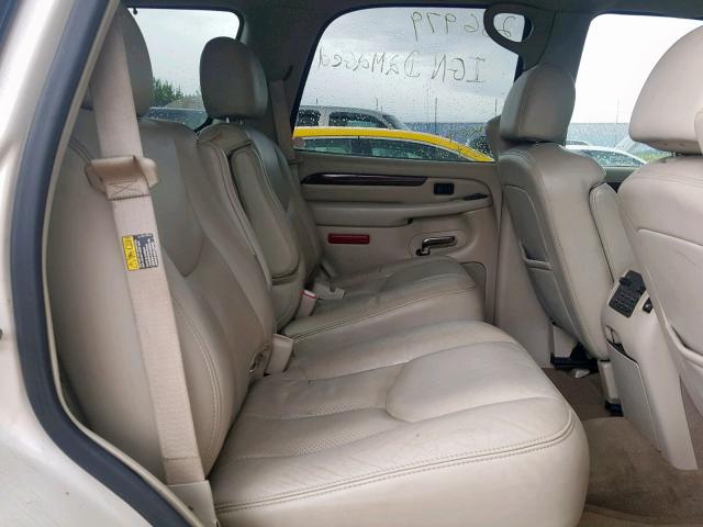 1GYEK63N35R198631 - 2005 CADILLAC ESCALADE L WHITE photo 6