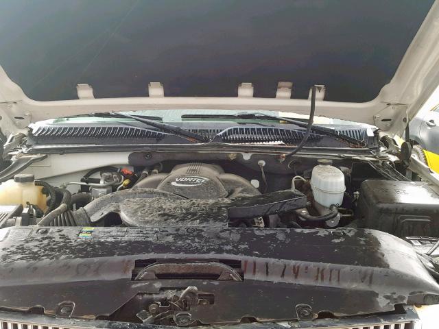 1GYEK63N35R198631 - 2005 CADILLAC ESCALADE L WHITE photo 7