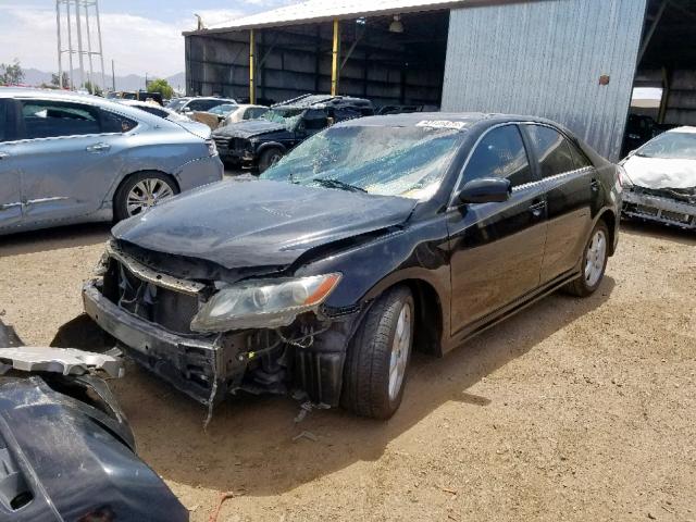 4T1BK46K47U542848 - 2007 TOYOTA CAMRY NEW BLACK photo 2