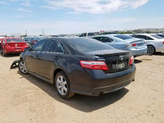 4T1BK46K47U542848 - 2007 TOYOTA CAMRY NEW BLACK photo 3