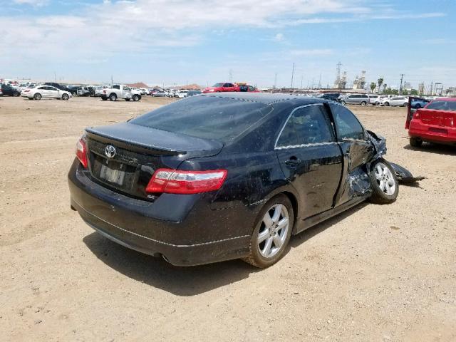 4T1BK46K47U542848 - 2007 TOYOTA CAMRY NEW BLACK photo 4