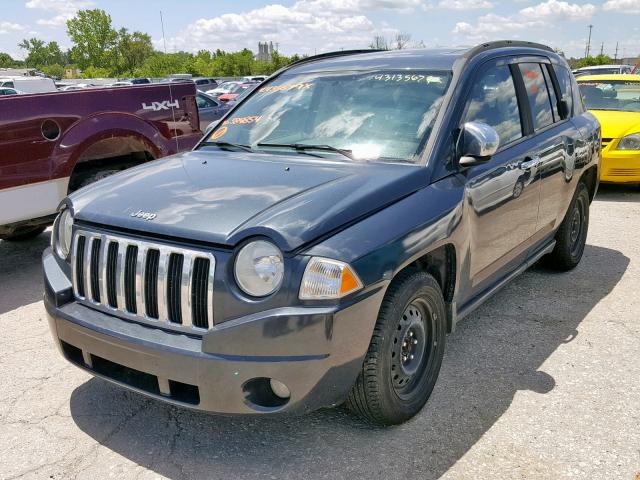 1J8FF47W57D584854 - 2007 JEEP COMPASS GRAY photo 2