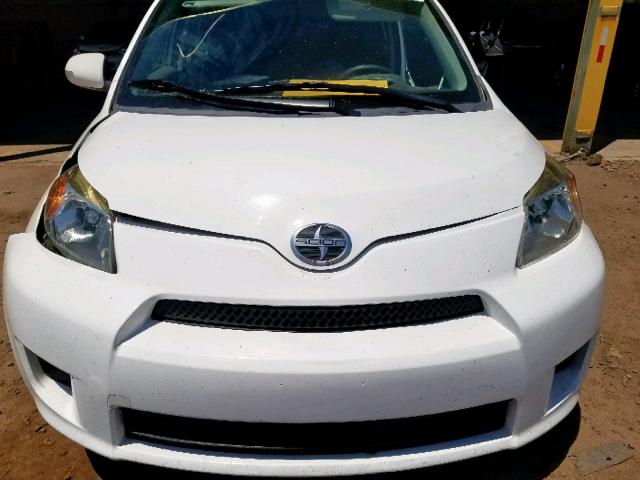 JTKKU10479J037987 - 2009 TOYOTA SCION XD WHITE photo 7