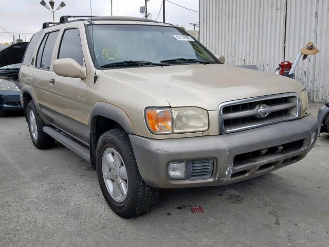 JN8DR09X91W563610 - 2001 NISSAN PATHFINDER GOLD photo 1