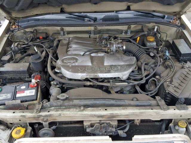 JN8DR09X91W563610 - 2001 NISSAN PATHFINDER GOLD photo 7