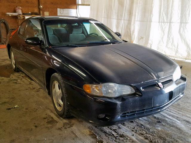 2G1WX12K049329862 - 2004 CHEVROLET MONTE CARL BLACK photo 1