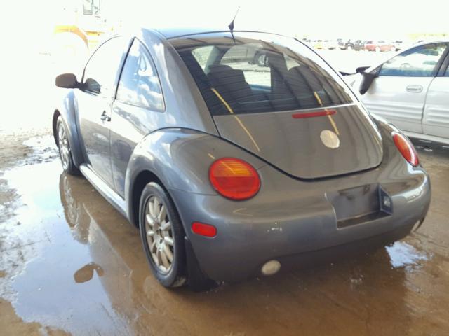 3VWCK31C44M423195 - 2004 VOLKSWAGEN NEW BEETLE 蓝色 照片 3