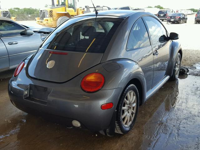 3VWCK31C44M423195 - 2004 VOLKSWAGEN NEW BEETLE 蓝色 照片 4