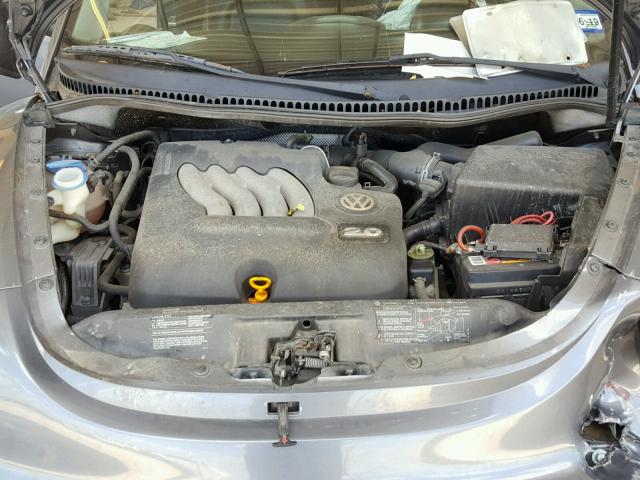 3VWCK31C44M423195 - 2004 VOLKSWAGEN NEW BEETLE 蓝色 照片 7