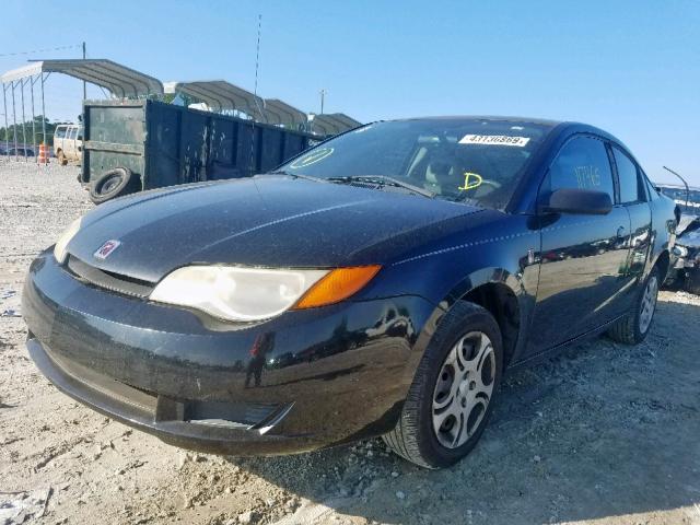 1G8AN12F54Z203605 - 2004 SATURN ION LEVEL BLACK photo 2