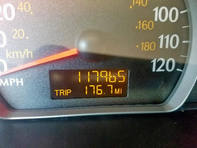 1G8AN12F54Z203605 - 2004 SATURN ION LEVEL BLACK photo 8