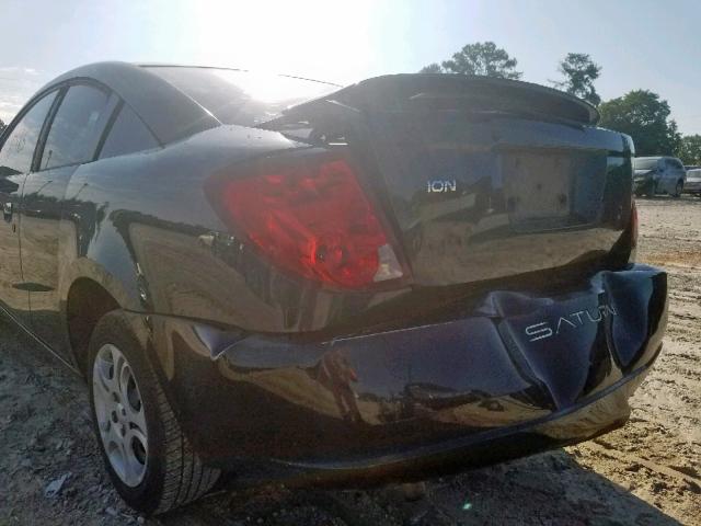 1G8AN12F54Z203605 - 2004 SATURN ION LEVEL BLACK photo 9